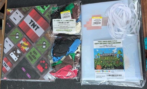 Minecraft party supplies - minecraft,