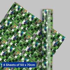 Minecraft 4 Sheets & 4 Tags