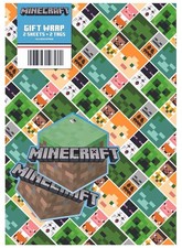 Minecraft Gift Wrapping Paper