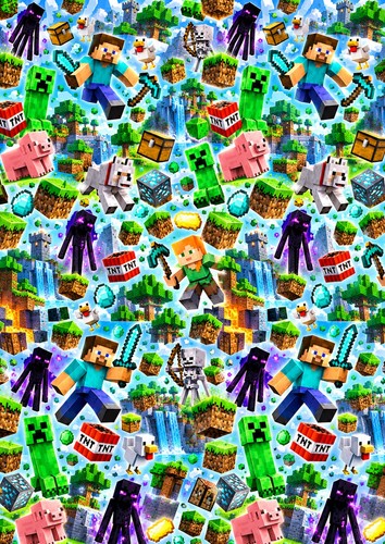 Birthday gift wrap gaming - wrap,