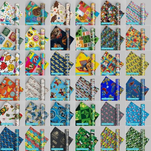 Boys wrapping paper birthday - wrapping,
