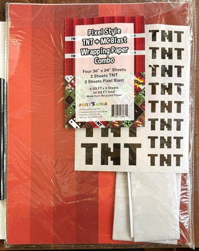 Wrapping paper bundle pixel - bundle,
