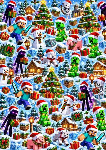 Christmas gift wrap gaming - gift,