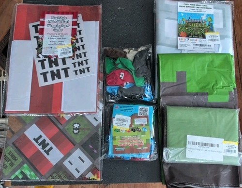 Minecraft party supplies - party,
