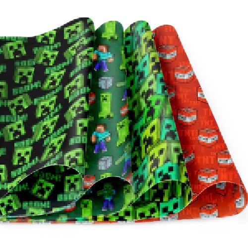 Pixel block pattern gift - block,