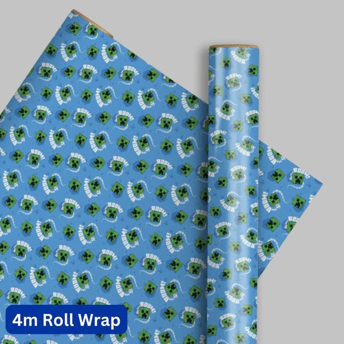 Minecraft wrapping paper - minecraft, 4m