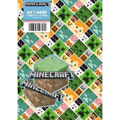 Official minecraft wrapping - official,